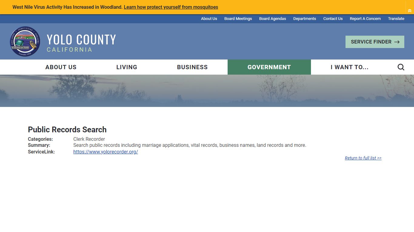Service Directory List | Yolo County